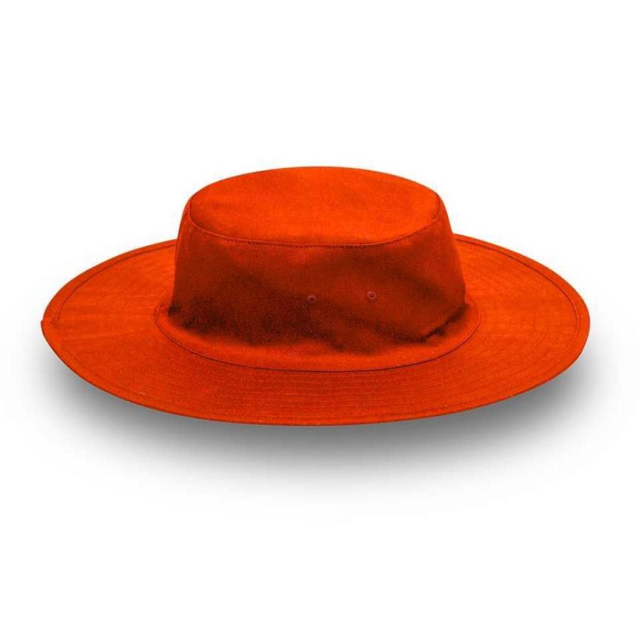 orange Cricket Hats